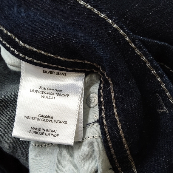 Classic Indigo Women's Straight Leg Jeans - Picture 5 of 5